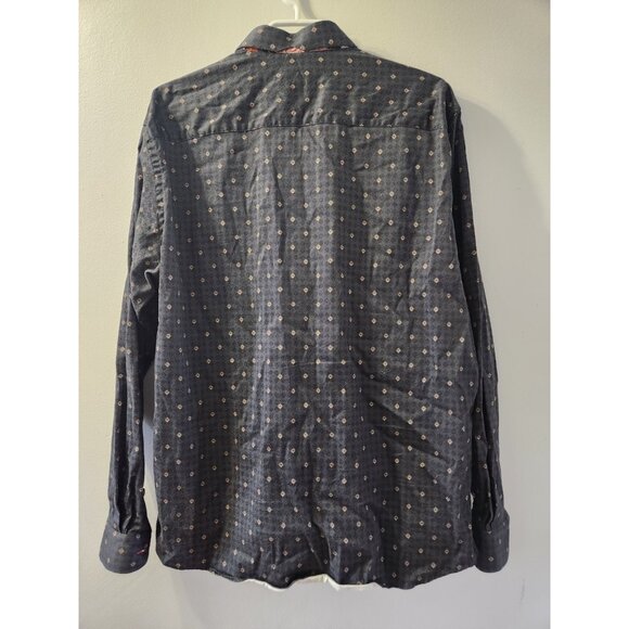 Au Noir Long Sleeves Shirt Size 6 Charcoal Pre-Owned - Picture 3 of 7